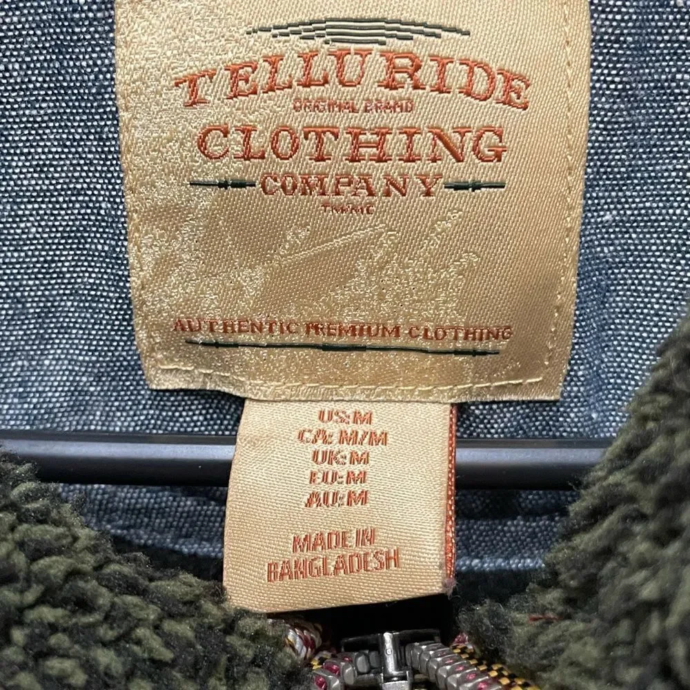 TELLURIDE‎ CLOTHING FLEECE PULLOVER IN GREEN